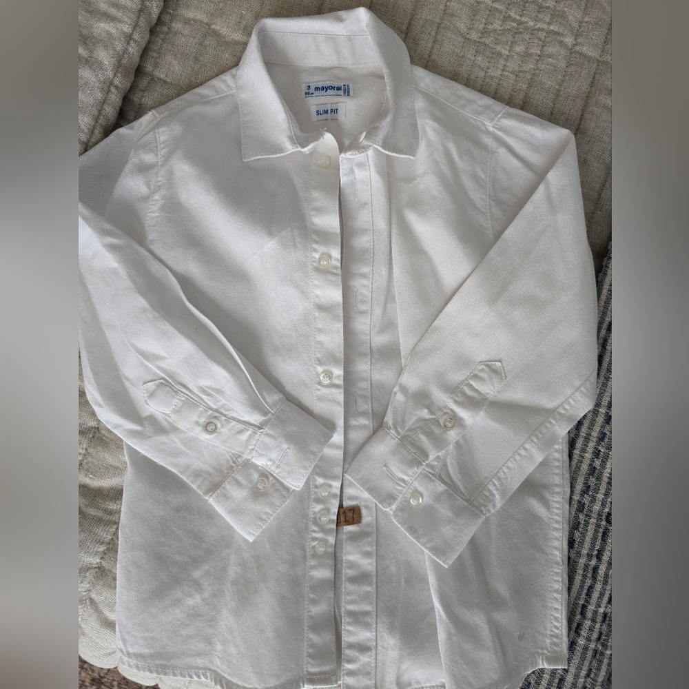 Mayoral 3T boys button up